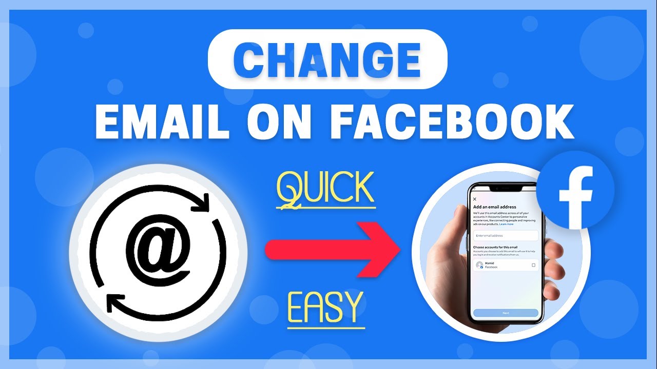 how-to-change-email-on-facebook-quick-easy-youtube