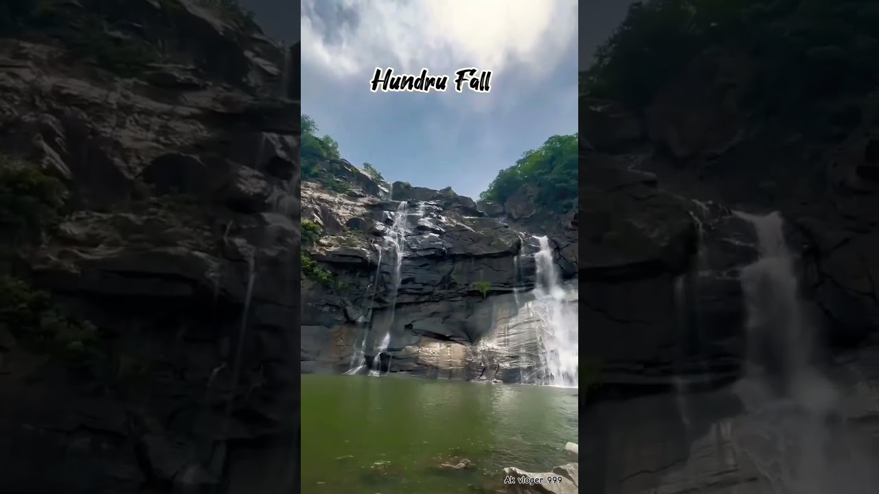 Hundur fall in Ranchi ✨🥀🙈 beautiful waterfall ⛲✨