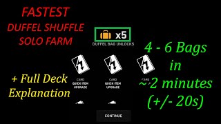 [2024] FASTEST Duffel Bag Run // 4-6 Bags per ~ 2mins | Back 4 Blood