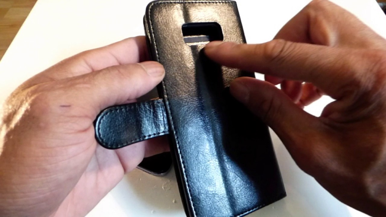 Samsung galaxy S8 plus leather case