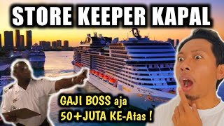 PEKERJAAN STORE KEEPER KAPAL PESIAR ! PEKERJAAN STORE KEEPER KAPAL PESIAR !
