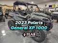 First look 2023 polaris general xp 1000 ultimate  avalanche grey