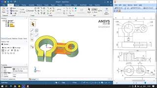 Ansys Spaceclaim Modelling and Drafting Example 5