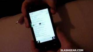 HTC Touch HD demo
