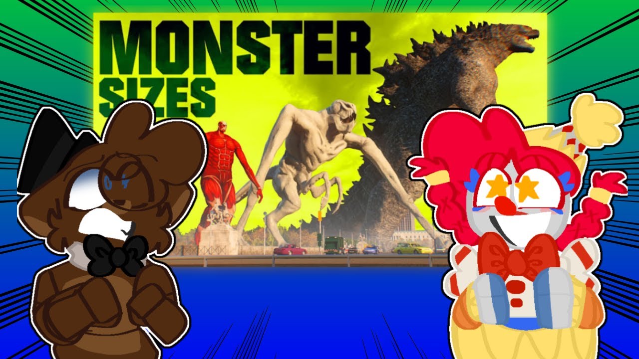 THE SCARIEST AND LARGEST MONSTERS EVER! - Freddy and Jackie REACT