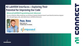 NI LabVIEW Interfaces—Exploring Their Potential for Improving Our Code (NI Connect 2026)