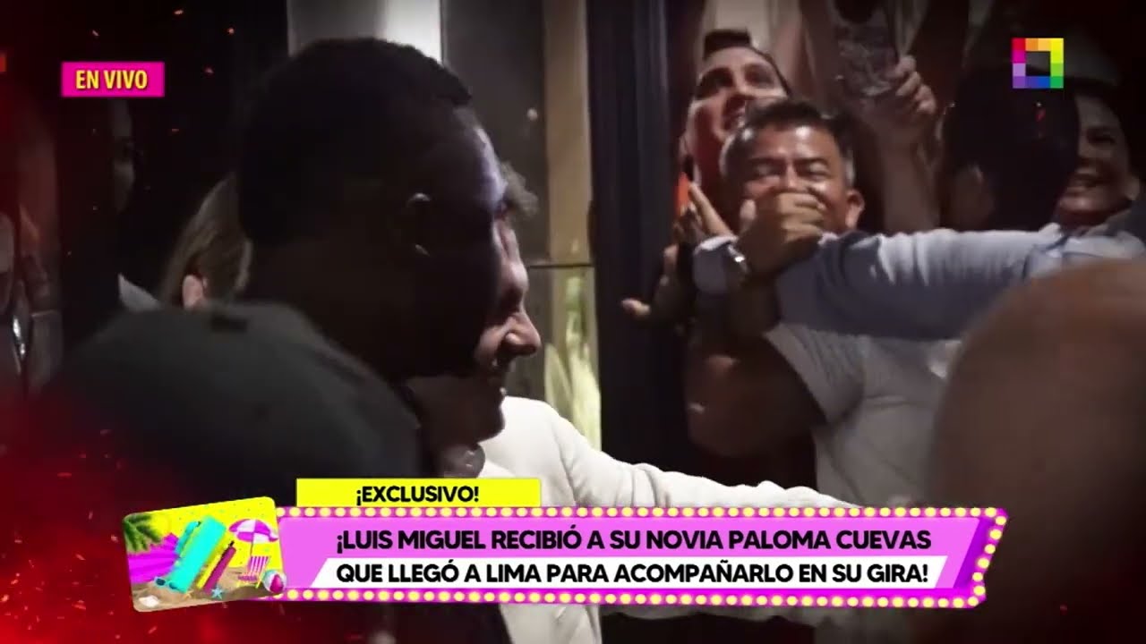 Amor y Fuego - FEB 27 - ¡LUIS MIGUEL RECIBIÓ A SU NOVIA PALOMA CUEVAS QUE LLEGÓ A LIMA! | Willax