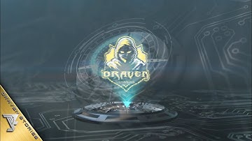 How To Make Gaming Intro in Kinemaster || Matrix Hologram Intro Template