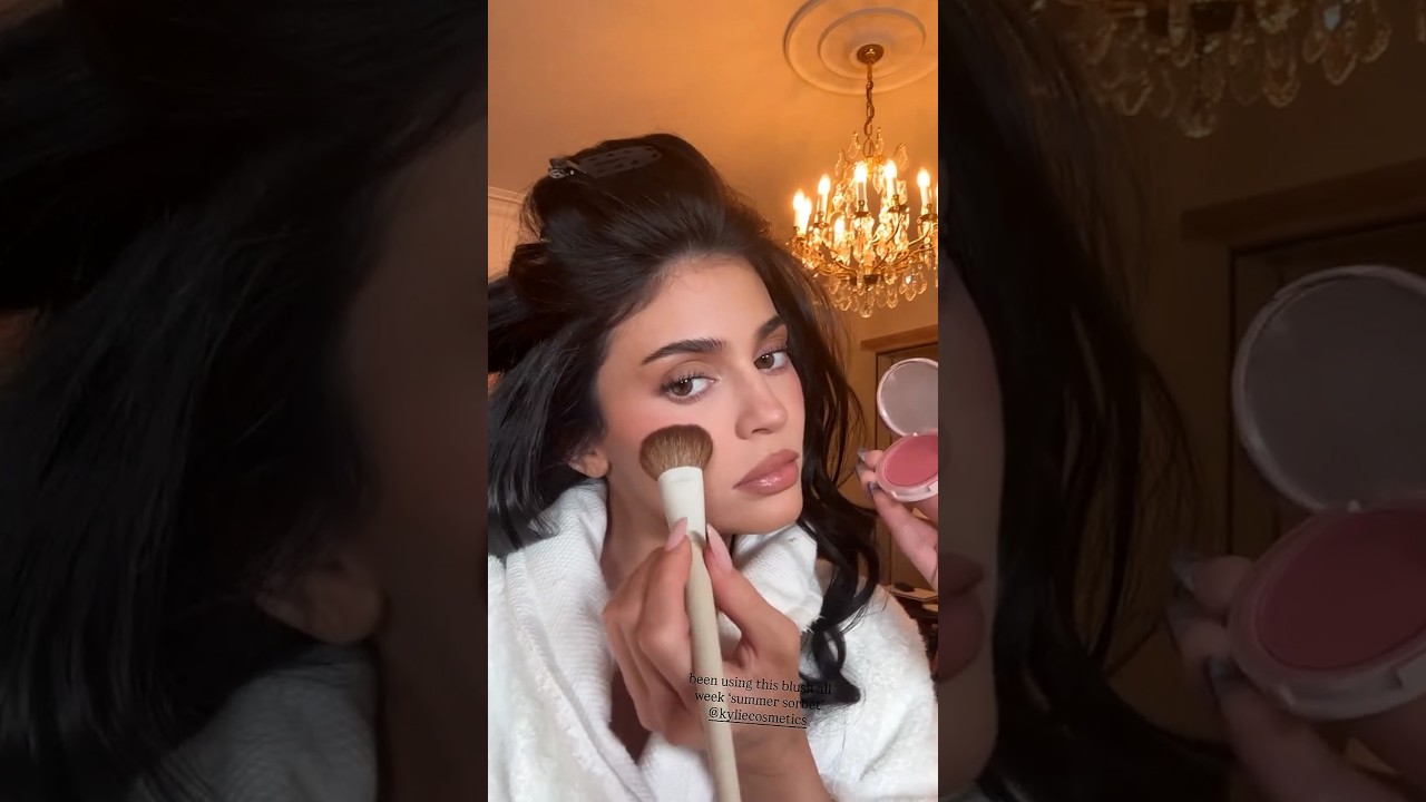 Kylie Jenner's Glow-Up Tutorial with Summer Sorbet & Lip Liner 