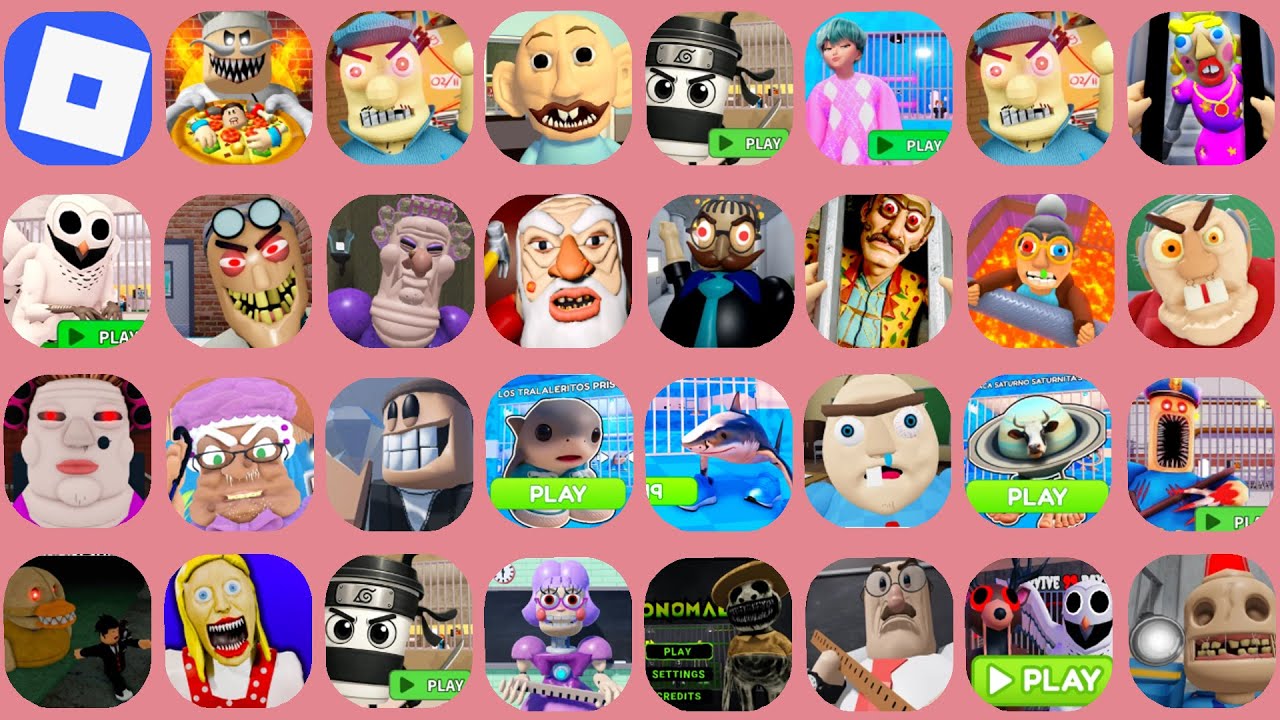 Escape Papa Pizza's,GRANDPA SCHOOL ESCAPE!Roblox,BABY ITALIAN ANIMALS,SPLANKI'S HOUSE,SCARY OBBY...