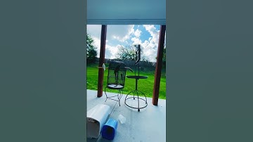 Beautiful sky,happy babies played