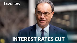 Bank of England cuts interest rates as tariffs weigh on growth - watch live