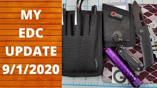 EDC UPDATE 9/1/2020, WHATS IN MY POCKETS EVERYDAY CARRY