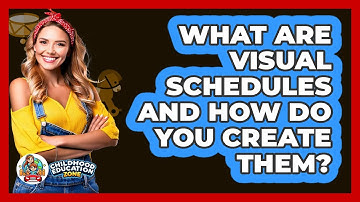 What Are Visual Schedules And How Do You Create Them? - Childhood Education Zone
