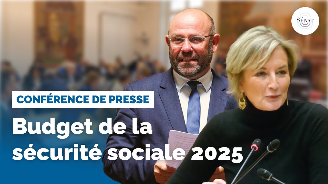 Budget de la sécurité sociale 2025 : conférence de presse - YouTube