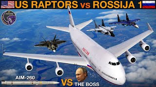 Could US F-22 Raptors Infiltrate Russia & Shoot Down Presidential Jet? (WarGames 121) | DCS screenshot 5