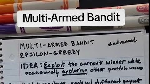 Multi Arm Bandit