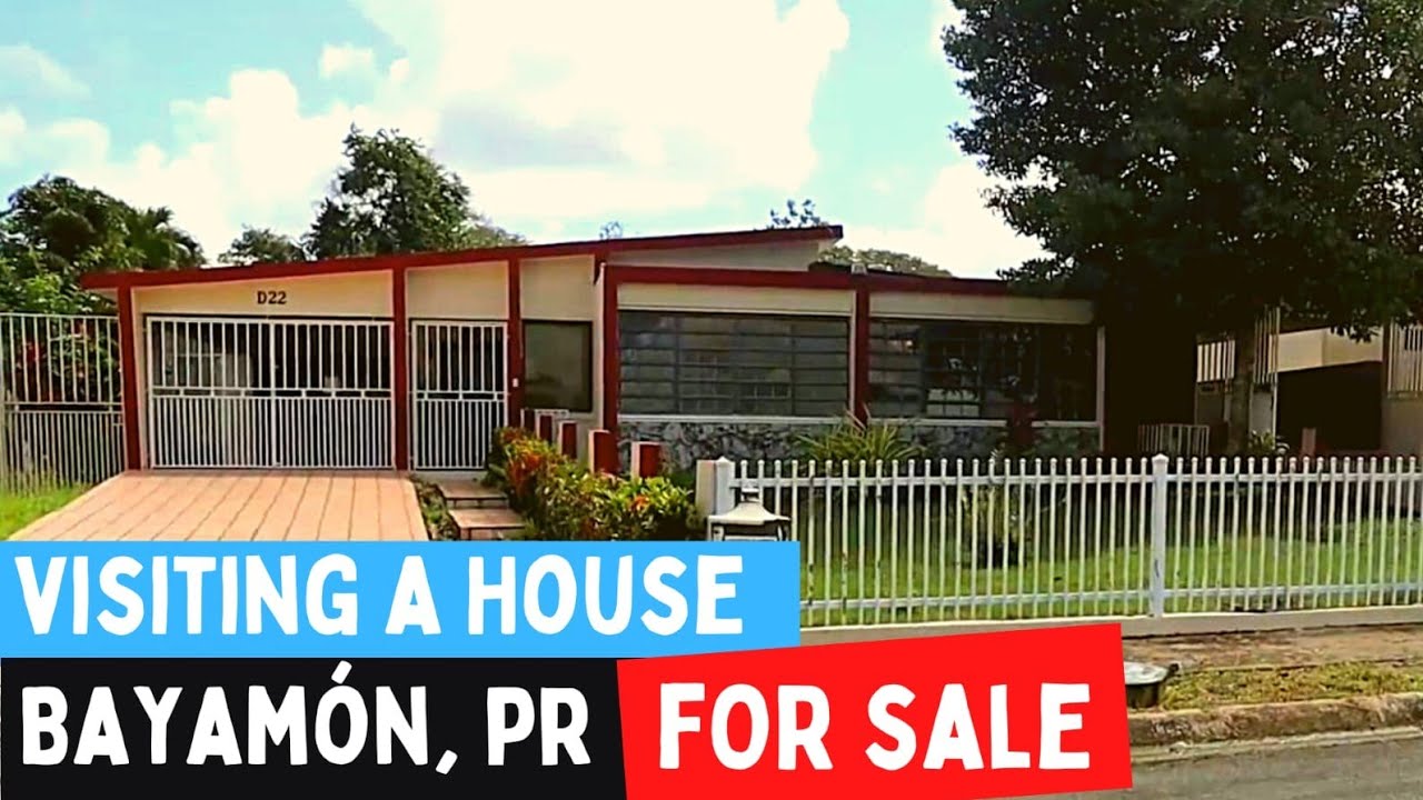 Visité casa con piscina a la venta en Bayamón PR cerca de puente