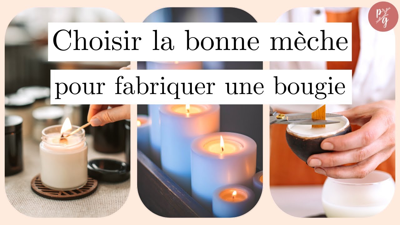 Comment choisir la bonne mèche pour ma bougie ? - Soj shop