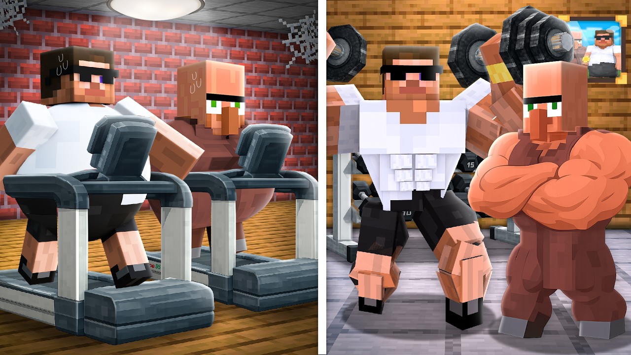 From Weak to Strongest in Minecraft..