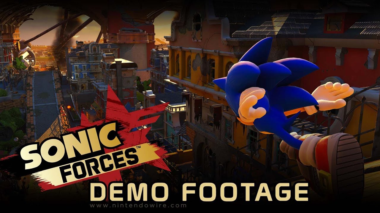 Sonic Forces Nintendo Switch Gameplay
