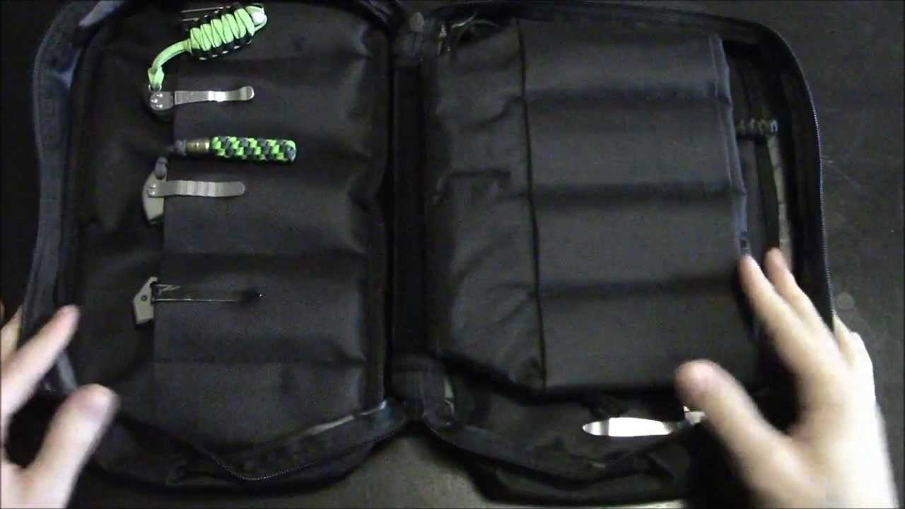 Zero Tolerance knife storage bag YouTube