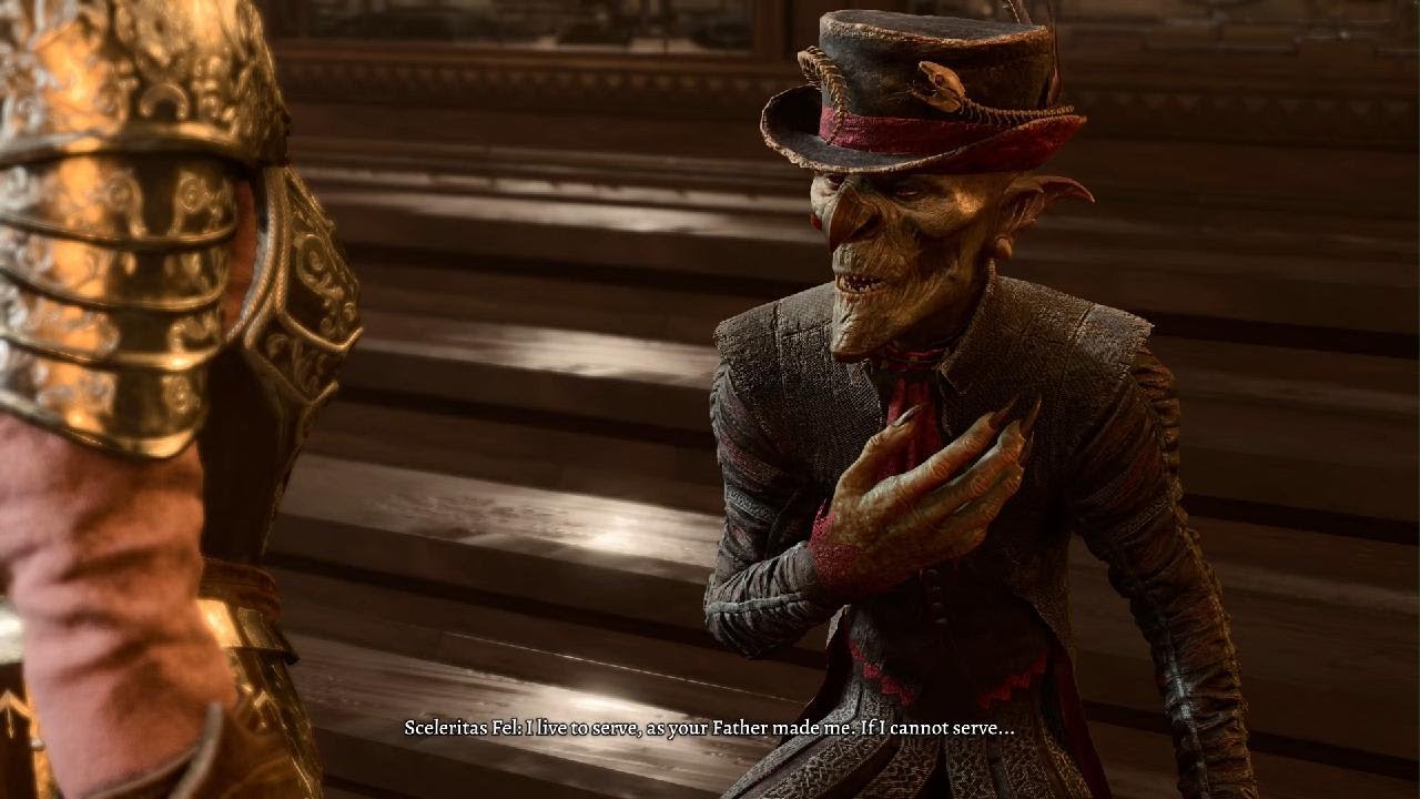 BG3 Heart to Heart with the butler