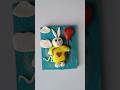 easy &amp; satisfying clayart | miffy #viral #shortviral #diy #diycrafts #artandcraft #artshorts