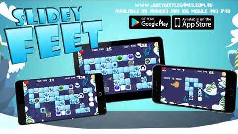 Slidey Feet Game Play Trailer