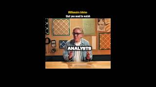 Millionaire advice that you need to watch Follow @davidfilterbuy #business #entrepreneur #shorts