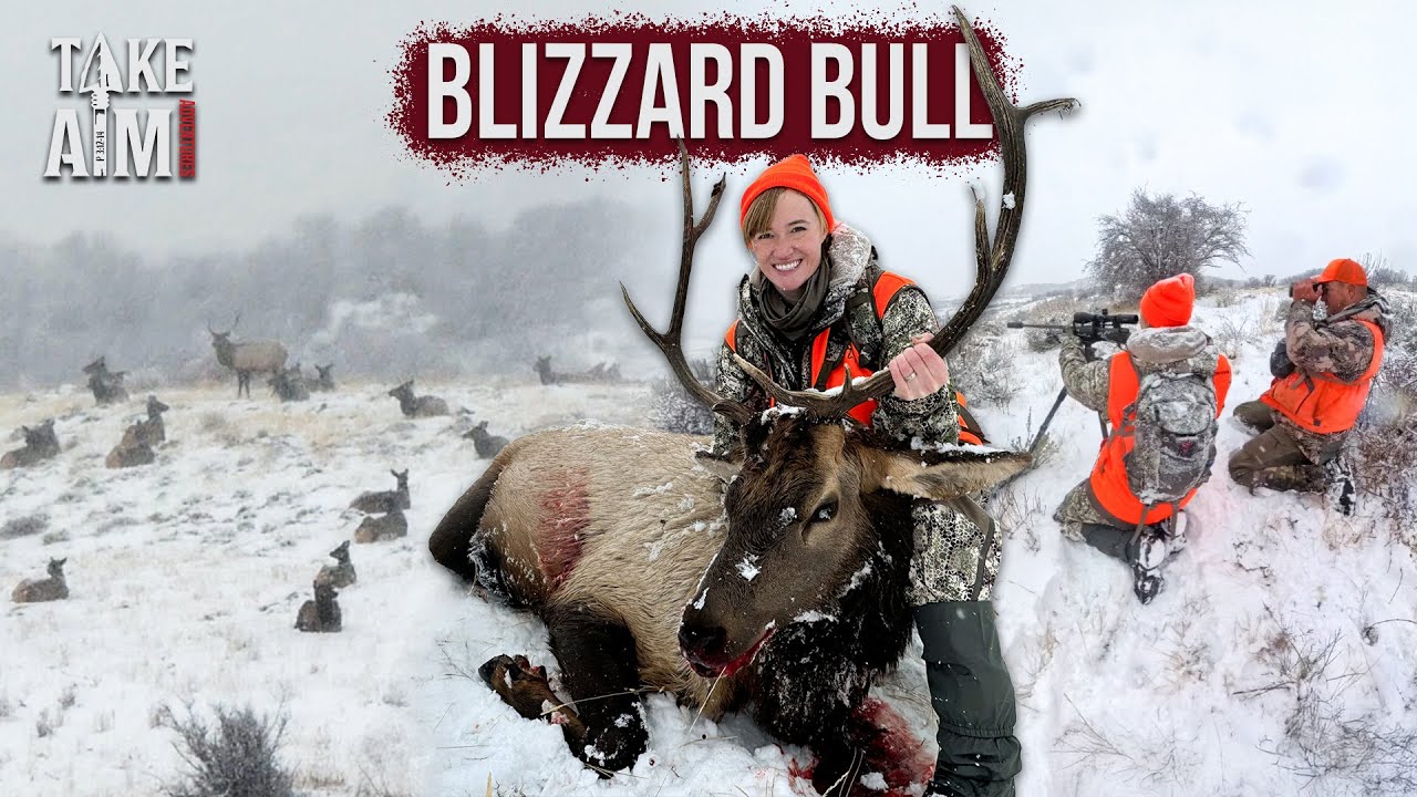 Epic Colorado Elk Hunt in the Snow – Jessica Finally Gets Her Elk!