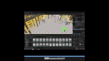 Sci Fi Drone Factory #scifi #unrealengine #shorts