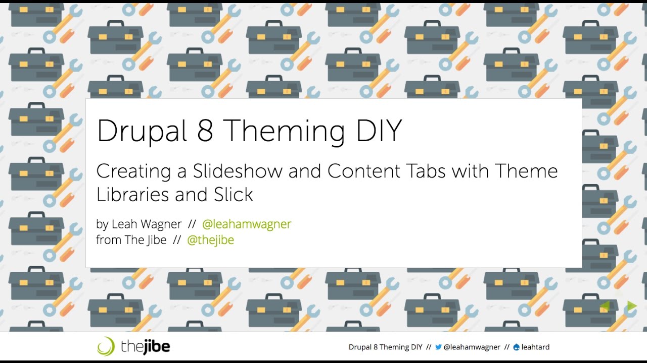 Drupal 8 Theming DIY: Creating a Slideshow and Content Tabs with Theme ...