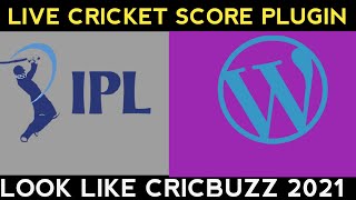 How To Install Live Cricket Score Plugin In WordPress 2021🔥🔥Cricket Score On Wordpress screenshot 3