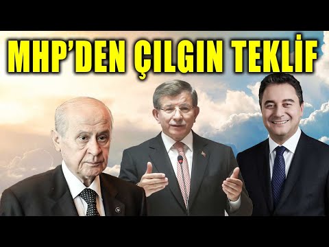 MHP'den Ali Babacan ve Ahmet Davutoğlu'na çılgın teklif