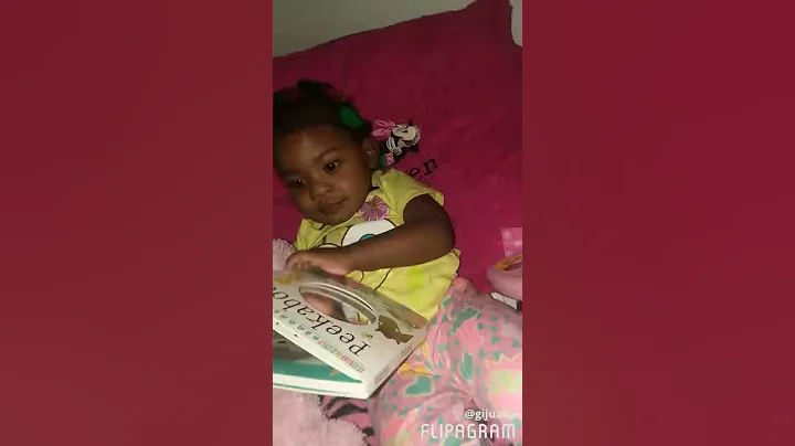 She ready for bed and a story!