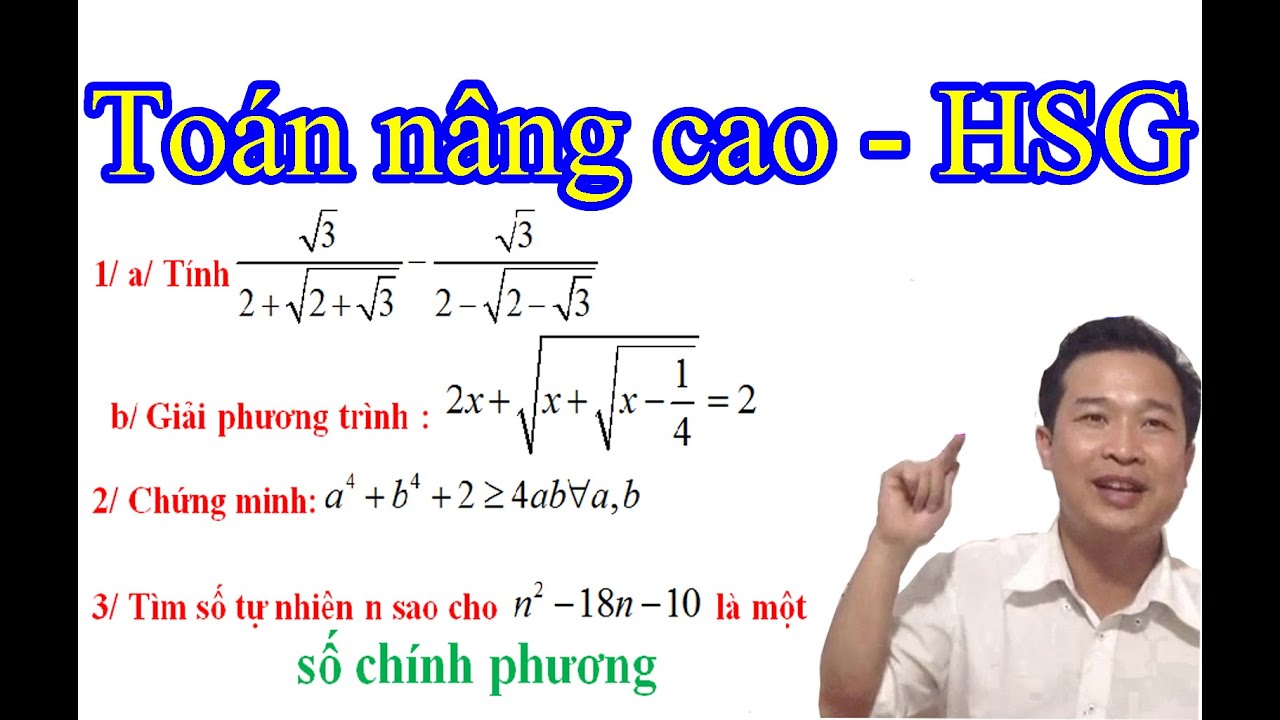 Toán nâng cao ôn thi hsg- Số chính phương - Bất đẳng thức.../tmttuan