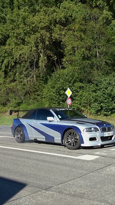 BMW E46 GTR V8 from NFS Most Wanted drifting #bmw #e46 #m3 #nfs