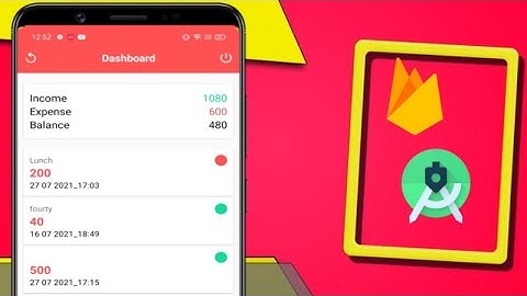 Expense Manger In Android Studio Using Firebase Firestore Full Tutorial
