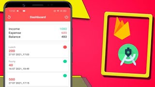 Expense Manger In Android Studio Using Firebase Firestore Full Tutorial screenshot 2