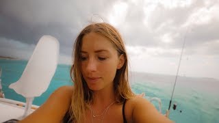 Gloomy Days Onboard.. Freediving Pregnancy Scare! Ep. 175