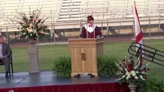 Boaz High School Graduation--Invocation and Welcome 5-22-14