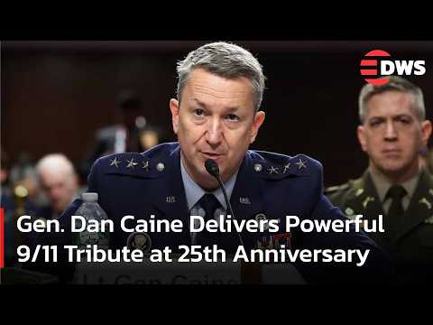 FULL SPEECH: Gen. Dan Caine Honors 9/11 Victims on 25th Anniversary | AQ15