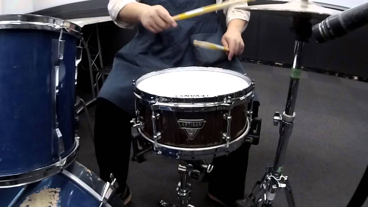 dixon PDSAR512N 12インチ スネアドラム 島村楽器 熊本パルコ店 - YouTube