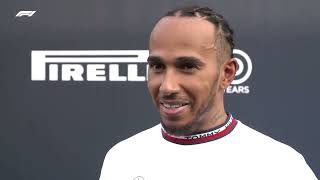 Lewis Hamilton Post Race interview Dutch Grand Prix #f1 #lewishamilton