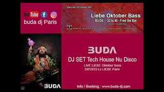 BUDA DJ Set Techno to Hard techno Liebe 18/10/23 Paris