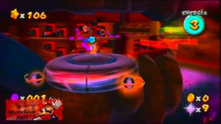Super Mario Galaxy - Estrella 107: Las Monedas en la Fortaleza Rocosa