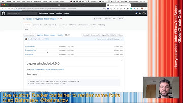 Use the same docker image locally and on CI