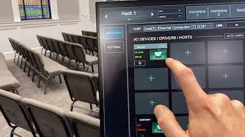 Allen & Heath D Live with Waves SoundGrid Startup