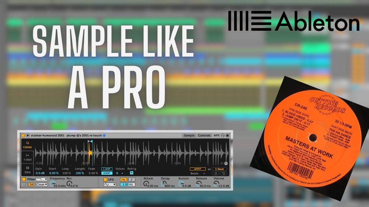 Making 90's Track Sampling Random Music From Youtube (+Ableton Project ...